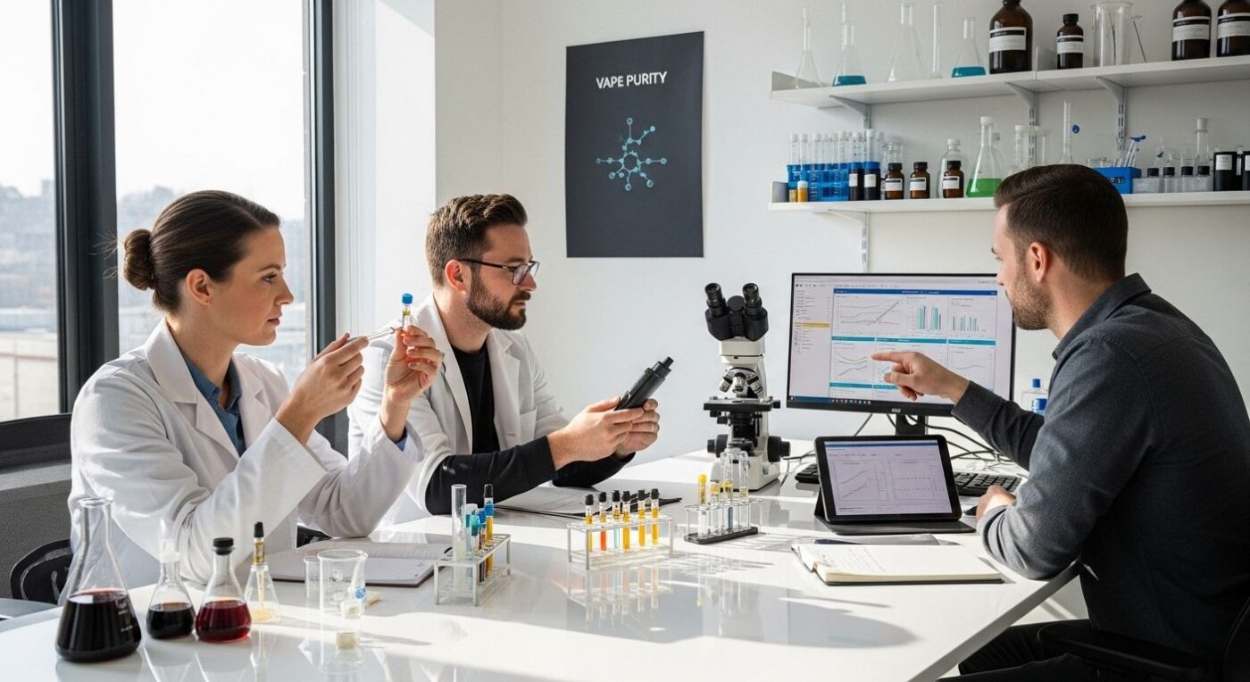 lab meeting vape purity